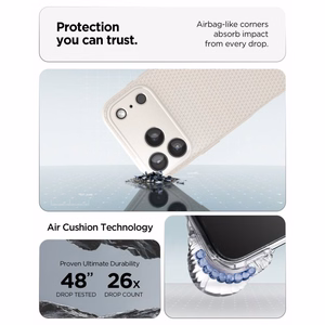 Spigen Liquid Air dėklas, skirtas iPhone 17 Pro / 18 Pro, titano spalvos