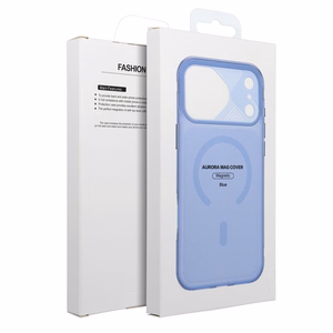 „Aurora“ dėklas, skirtas „iPhone 17 Pro“, suderinamas su „MagSafe“ – mėlynas