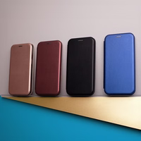 Išmanusis Diva dėklas for Xiaomi Redmi Note 14 5G (Global) bordo