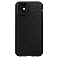 Spigen Liquid Air dėklas iPhone 11 - matinis juodas