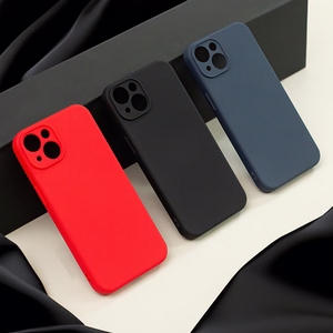 Silicon Box dėklas for iPhone 17 Pro 6,3" raudonas