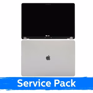 Ekranas skirtas (Pilnas su korpusu) MacBook Air M3 13" (A3113) 2024 / Silver / (Service Pack)