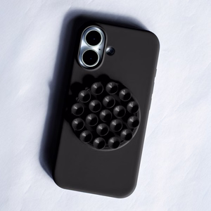 Silikoninis Stick dėklas for iPhone 14 Pro 6,1" juodas