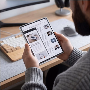 Чехол Tech-Protect FlexAir Hybrid для Samsung Galaxy Z Fold 8 Ultra — прозрачный