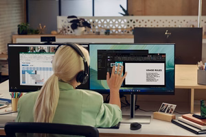 HP 710 įkraunama tyli pelė