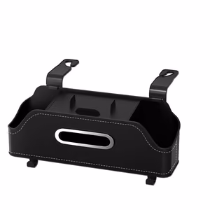 Car organizer for front seats with compartments SN-517 black