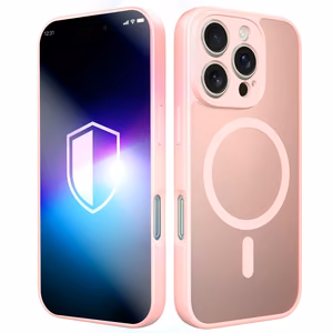 3mk Misty MagCase dėklas iPhone 16 Pro - rožinis
