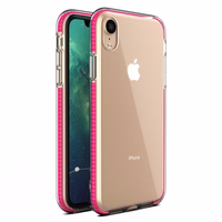 VERGE gelinis dėklas IPHONE XR rožinis