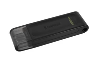 Kingston atmintukas 128GB USB-C DT70 juodas