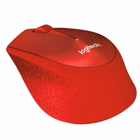 Logitech pelė M330 Silent Plus Red