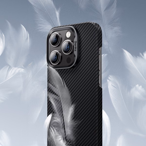 Benks Magnetinis Armor Air Kevlar dėklas telefonui iPhone 16 Plus - PC rėmas 600D - juodas (m)