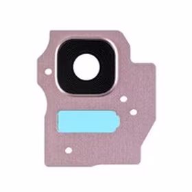 Samsung G955 S8+ kameros stikliukas rožinis HQ