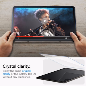 Spigen Glas.tR EZ Fit grūdintas stiklas Samsung Galaxy Tab S9 11 X710 / X716B