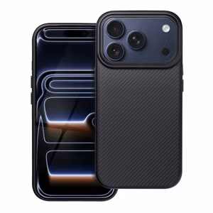Carbon Elite Magnetinis dėklas telefonui suderinamas su MagSafe IPHONE 17 PRO juodas