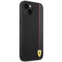 Dėklas telefonui Ferrari FEHCP14MAXBK iPhone 14 Plus 6.7 - juodas oglių pluošto dėklas