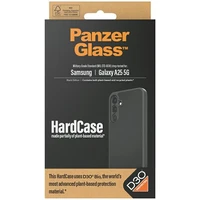 PanzerGlass HardCase su D3O® Bio ir karinio lygio sertifikatu Samsung Galaxy A25 5G - skaidrus ir juodas