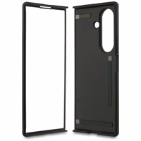 Dėklas telefonui GUESS SAMSUNG Z Fold7 GUHCZFD74GMGBR (4G PU su dideliu logotipu) rudas