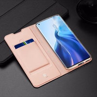 DUX DUCIS Skin Pro knygos tipo dėklas telefonui Xiaomi Mi 11 mėlynas