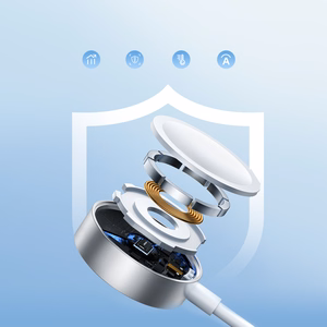 Apple Watch magnetinis įkroviklis Joyroom S-IW008 Lightning + USB-C 5V 1.2m (baltas)
