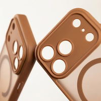 Mag Matt dėklas Samsung Galaxy S24 / S25 rudas