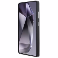 Karl Lagerfeld Saffiano Pilnai Apgaubtas Pailgintas Metalinis Logotipas Magnetinis dėklas Samsung Galaxy S25 Ultra - juodas