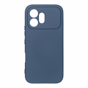 Dėklas skirtas Honor 600 silikoninis mėlynas