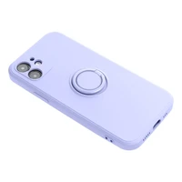 SILIKONINIS ŽIEDAS dėklas telefonui IPHONE 17 Air violetinis