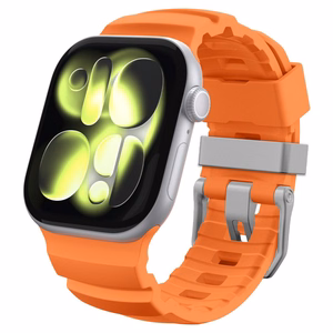 SPIGEN WBS2 dirželis APPLE WATCH 8 / 9 / 10 / 11 / SE / ULTRA (44 / 45 / 46 / 49 MM) oranžinis
