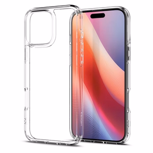 Spigen Ultra Hybrid dėklas telefonui iPhone 16 Pro - skaidrus