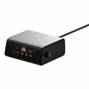 EcoFlow RAPID Pro 320W dokavimo stotis, 4xUSB-C, 1xUSB-A, GaN