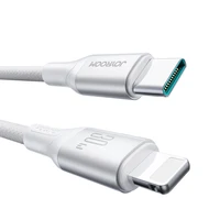 USB kabelis Joyroom S-A28 USB-C to Lightning 30W 2.0m baltas