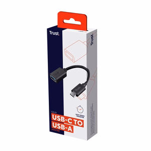 Trust Calyx - USB-C to USB-A adapter cable (black)