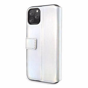 Guess GUFLBKN65BLD iPhone 11 Pro Max silver/silver book Iridescent