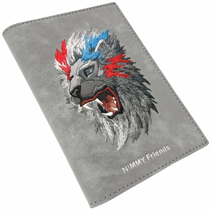 Nimmy Raptor Lion paso/piniginės dėklas - pilkas
