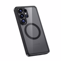 "Benks" magnetinis kristalų TPU rėmelis (0050), skirtas "Samsung Galaxy S26 Ultra black