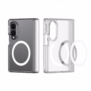 Su MagSafe suderinamas DUX DUCIS CLIN MAG dėklas SAMSUNG Z Fold 8 Wide, skaidrus