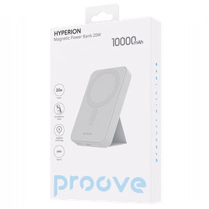 Proove išorinė baterija Hyperion 20W 10000mAh balta