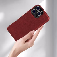 Dėklas X-Level "Earl III Collection" Apple iPhone 16 Pro raudonas