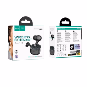 HOCO belaidė ausinė bluetooth TWS EQ24 vidurnakčio juoda