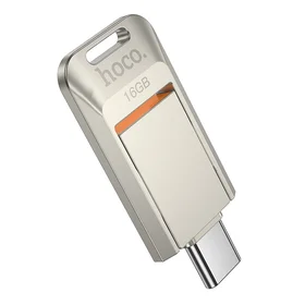 HOCO USB atmintukas USB A + USB C UD17 16GB USB3.0