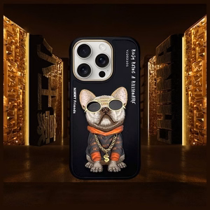 Nimmy Akiniai Kietas šuo dėklas telefonui iPhone 16 Pro Max - juodas