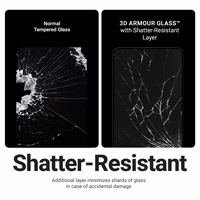 Crong 3D Armor Glass - Tempered glass iPhone 17 Pro Max + installation frame