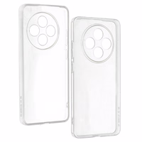 Itin plonas 1mm dėklas telefonui Oppo Reno 12F 5G permatomas