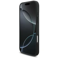 BMW M perforuotas stripe logotipas Magnētinis dėklas iPhone 17 Pro Max - raudonas
