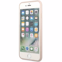 Guess GUHCI8G4GLPI iPhone 7/8/SE 2020/2022 rožinis/rožinis kietas dėklas 4G Juostelės Kolekcija