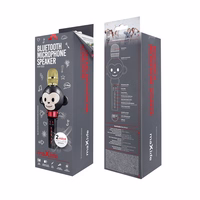 "Maxlife BT" mikrofonas su garsiakalbiu Animal MX-100 juodas