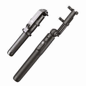 Asmenukių lazda + trikojis Forcell F-GRIP (S150XL) (Bluetooth) juoda