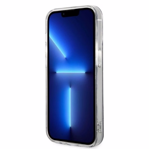 Guess GUBPP14LH4EACSK 4G Print MagSafe dėklo ir įkroviklio rinkinys, skirtas iPhone 14 Pro 6.1", juodas