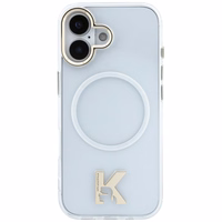 Karl Lagerfeld IML K Head Logo MagSafe Dėklas for iPhone 17 - Clear