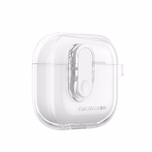 AmazingThing Minimalus ausinių dėklas AirPods 4 – skaidrus